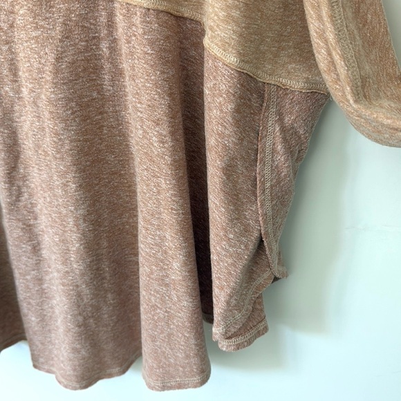 Free People We The Free Cloud Nine Sunset Haze Blush Pullover Top XS - Picture 9 of 14